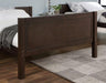 STAMOS Full/Full, Twin/Full, & Twin/twin Bunk Bed, Walnut - Inland Furniture (San Bernardino, CA)