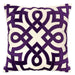 Jorja Purple 20" X 20" Pillow, Purple - Inland Furniture (San Bernardino, CA)