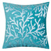 June Teal 20" X 20" Pillow, Teal - Inland Furniture (San Bernardino, CA)