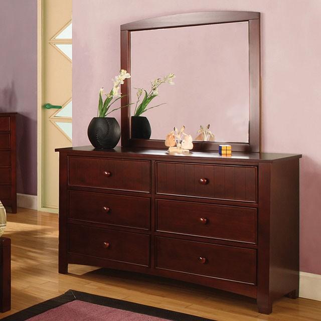 Omnus Cherry Mirror - Inland Furniture (San Bernardino, CA)