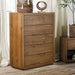 LEIRVIK Chest, Light Walnut - Inland Furniture (San Bernardino, CA)