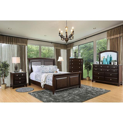 Litchville Brown Cherry Night Stand - Inland Furniture (San Bernardino, CA)