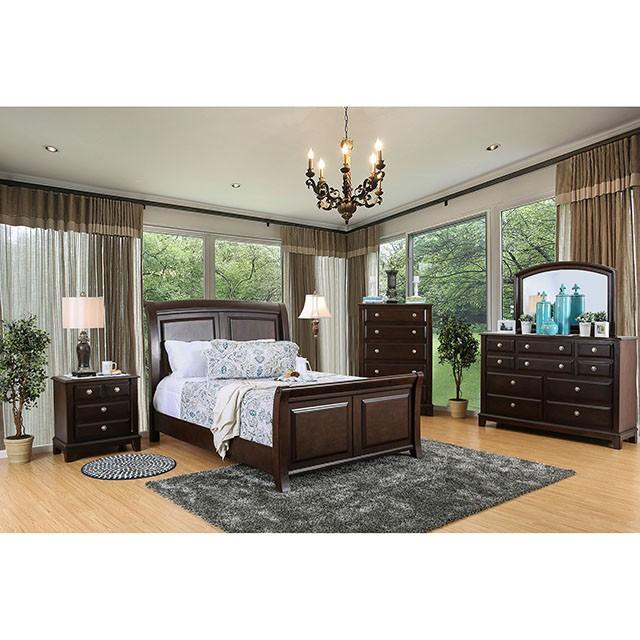 Litchville Brown Cherry Dresser - Inland Furniture (San Bernardino, CA)