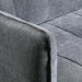 LYNDA Chair, Dark Gray - Inland Furniture (San Bernardino, CA)
