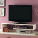 Ninove II White 55" TV Console - Inland Furniture (San Bernardino, CA)