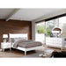 LENNART II Black & White Cal.King, E.King, Full, Queen, Twin Bed - Inland Furniture (San Bernardino, CA)