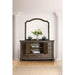 Persephone Rustic Natural Tone Mirror - Inland Furniture (San Bernardino, CA)