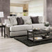 PICOTEE Sofa, Light Gray/Black - Inland Furniture (San Bernardino, CA)