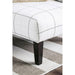 Dorset Ivory/Pattern Ottoman - Inland Furniture (San Bernardino, CA)