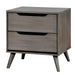 Lennart Gray Night Stand - Inland Furniture (San Bernardino, CA)