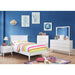 LENNART II Black & White Cal.King, E.King, Full, Queen, Twin Bed - Inland Furniture (San Bernardino, CA)