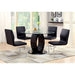 LODIA I Black/Silver Side Chair - Inland Furniture (San Bernardino, CA)