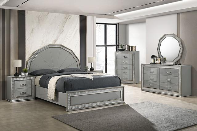 Cassiopeia Bed Squre & Circular - Inland Furniture (San Bernardino, CA)