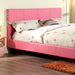 Evans E.King & Cal.King Bed Espressso, White, & Camel - Inland Furniture (San Bernardino, CA)