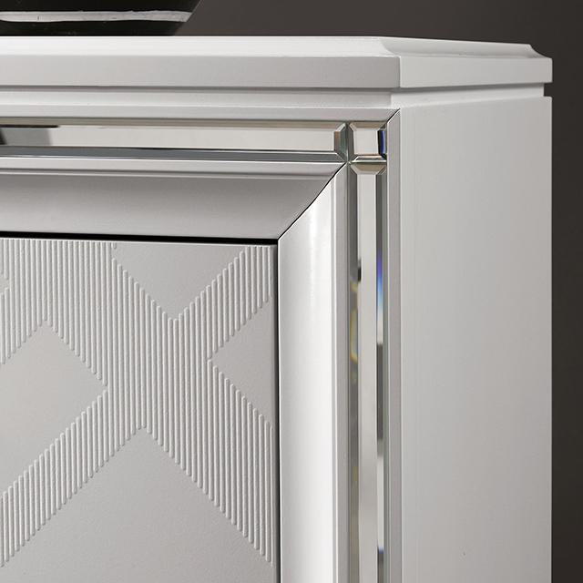 EMMELINE Chest, White - Inland Furniture (San Bernardino, CA)