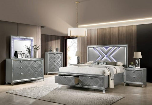 EMMELINE Mirror w/ LED Lights - Inland Furniture (San Bernardino, CA)