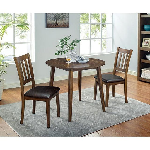 Blackwood 3 Pc. Round Table Set - Inland Furniture (San Bernardino, CA)