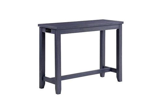 CAERLEON 3 Pc. Counter Ht. Table Set, Blue - Inland Furniture (San Bernardino, CA)
