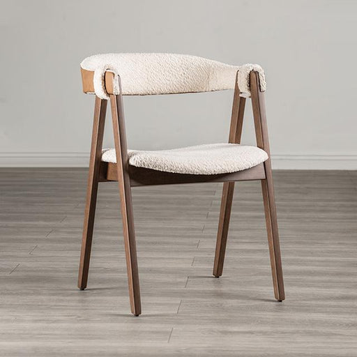 Ebikon Side Chair (2 CTN) Brown - Inland Furniture (San Bernardino, CA)