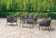 Myesha 4 Pc. Conversation Set - Inland Furniture (San Bernardino, CA)