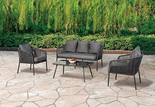 Myesha 4 Pc. Conversation Set - Inland Furniture (San Bernardino, CA)