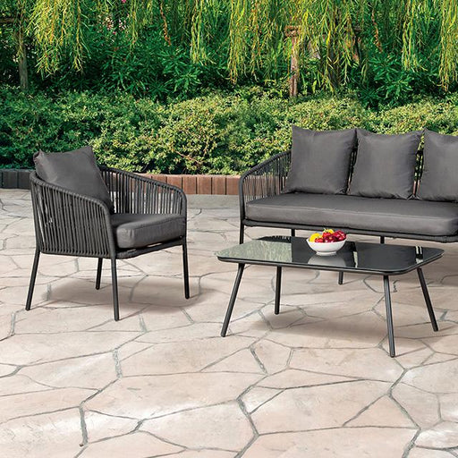 Myesha 4 Pc. Conversation Set - Inland Furniture (San Bernardino, CA)