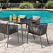 Tushari 8 Pc. Outdoor Dining Set - Inland Furniture (San Bernardino, CA)