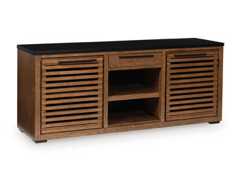 Kallari Credenza with Desk Return - Inland Furniture (San Bernardino, CA)