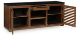 Kallari Credenza with Desk Return - Inland Furniture (San Bernardino, CA)