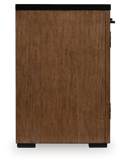 Kallari Credenza with Desk Return - Inland Furniture (San Bernardino, CA)