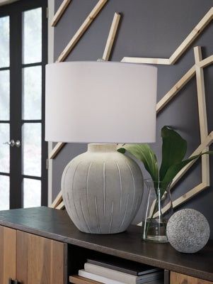 Calbert Table Lamp - Inland Furniture (San Bernardino, CA)