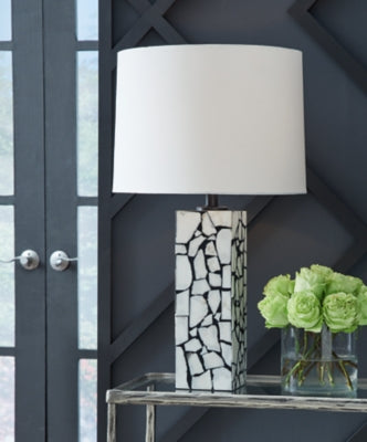 Macaria Table Lamp - Inland Furniture (San Bernardino, CA)