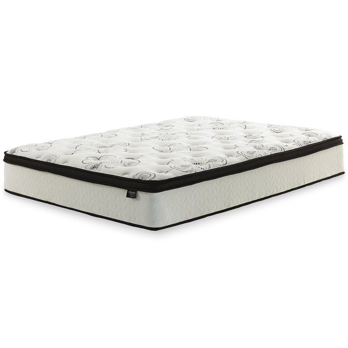 Chime 12 Inch Hybrid Mattress Package - Inland Furniture (San Bernardino, CA)
