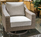 Laguna Heights Swivel Lounge with Cushion - Inland Furniture (San Bernardino, CA)
