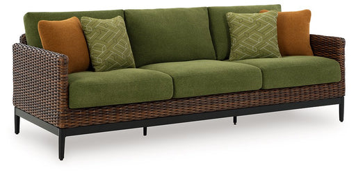 Horizon Hall Outdoor Sofa with Cushion - Inland Furniture (San Bernardino, CA)