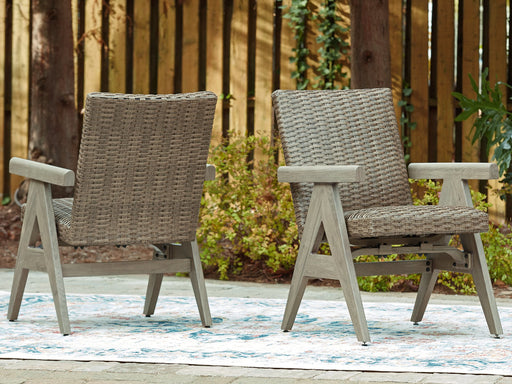 Cliff Trails Outdoor Rocking Arm Chair (Set of 2) - Inland Furniture (San Bernardino, CA)