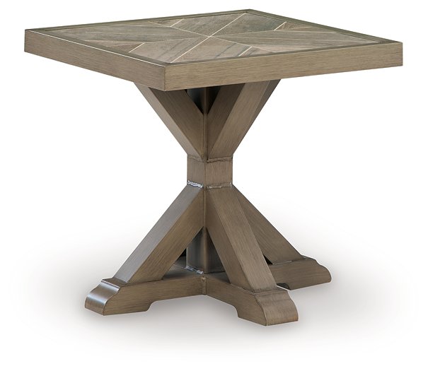 Laguna Heights Outdoor End Table - Inland Furniture (San Bernardino, CA)