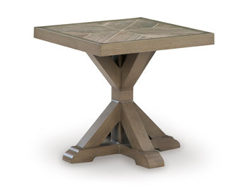 Laguna Heights Outdoor End Table - Inland Furniture (San Bernardino, CA)