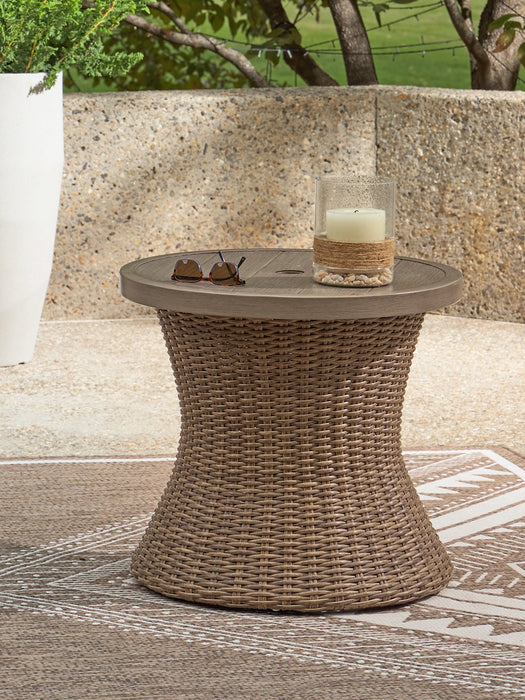 Laguna Heights Outdoor End Table - Inland Furniture (San Bernardino, CA)