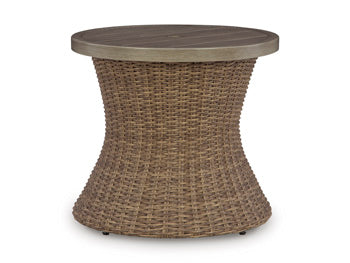 Laguna Heights Outdoor End Table - Inland Furniture (San Bernardino, CA)