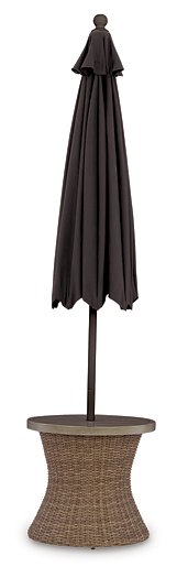 Laguna Heights Outdoor End Table - Inland Furniture (San Bernardino, CA)