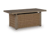Laguna Heights Outdoor Fire Pit Table - Inland Furniture (San Bernardino, CA)