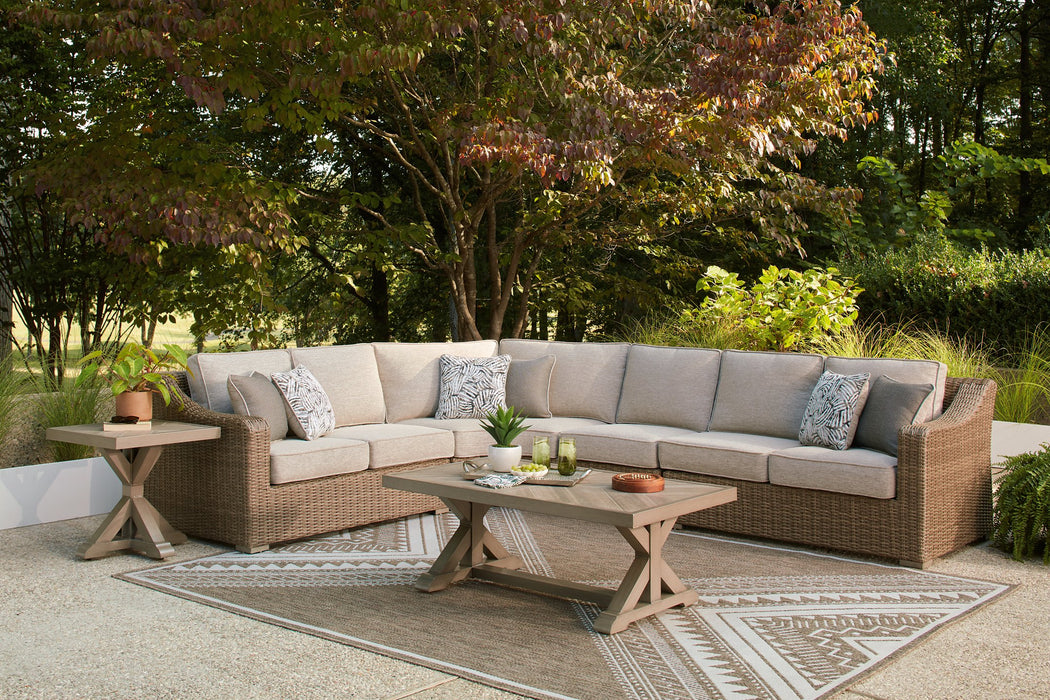 Laguna Heights Outdoor Sectional - Inland Furniture (San Bernardino, CA)