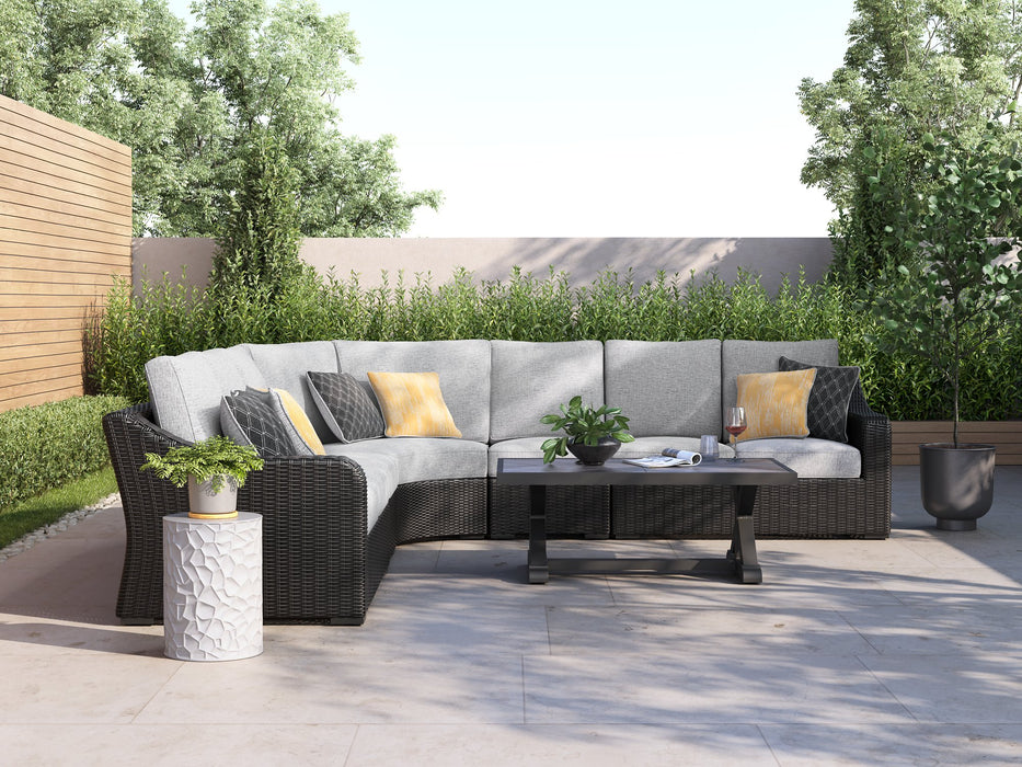 Beachcroft Outdoor Sectional - Inland Furniture (San Bernardino, CA)