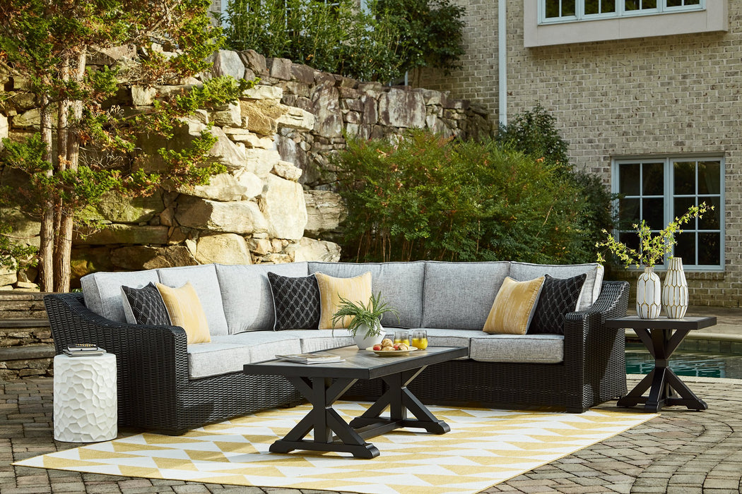 Beachcroft Outdoor Sectional - Inland Furniture (San Bernardino, CA)