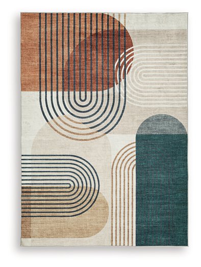 Farrendale Washable Area Rug - Inland Furniture (San Bernardino, CA)