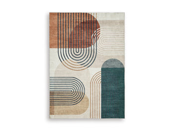 Farrendale Washable Area Rug - Inland Furniture (San Bernardino, CA)