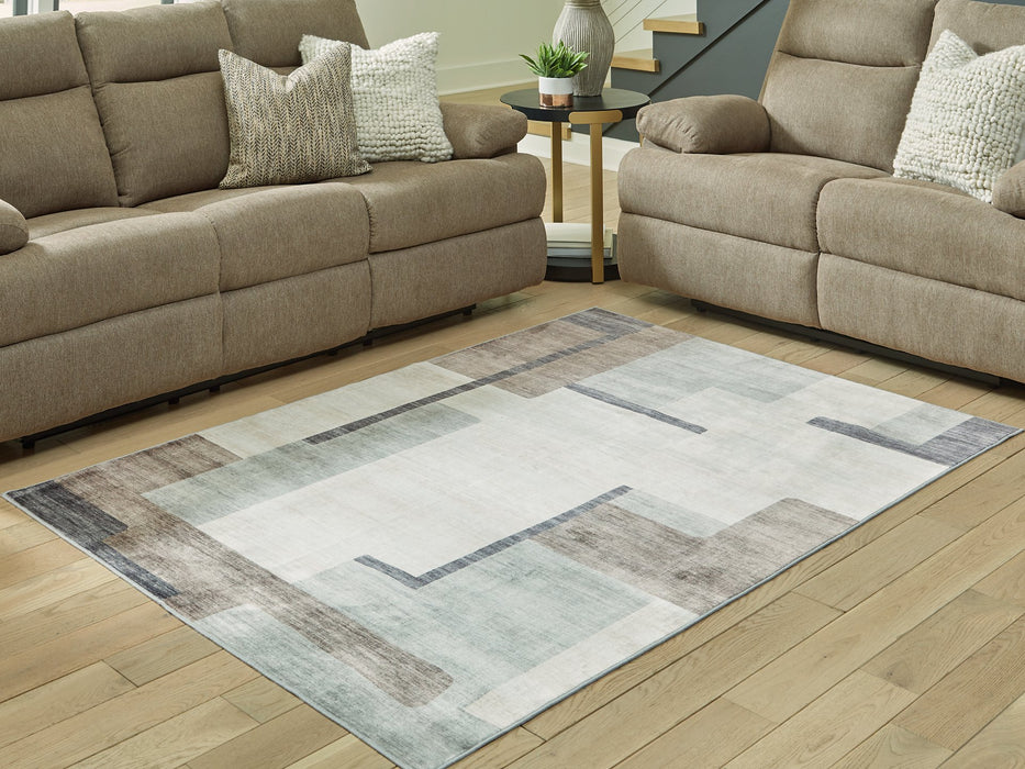 Larkport Washable Area Rug - Inland Furniture (San Bernardino, CA)
