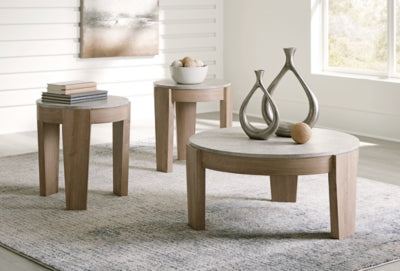 Guystone Table (Set of 3) - Inland Furniture (San Bernardino, CA)