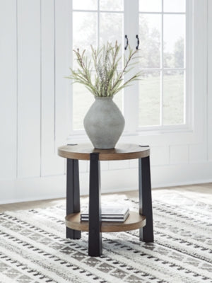 Ridgester End Table - Inland Furniture (San Bernardino, CA)